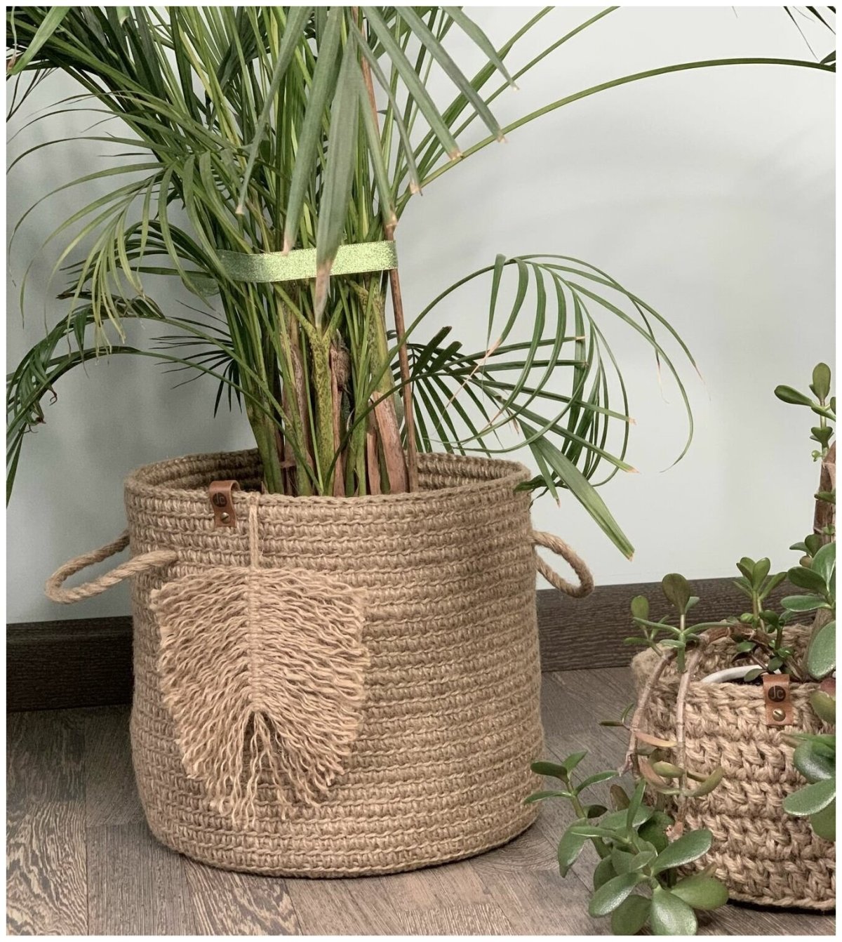 Джутовая корзинка Zara