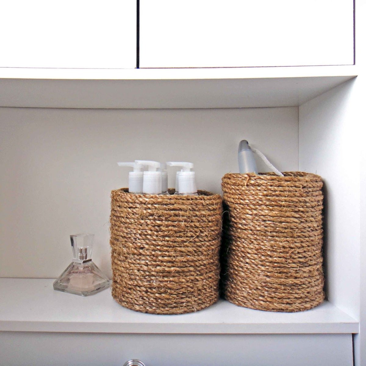 Декор из джутового каната