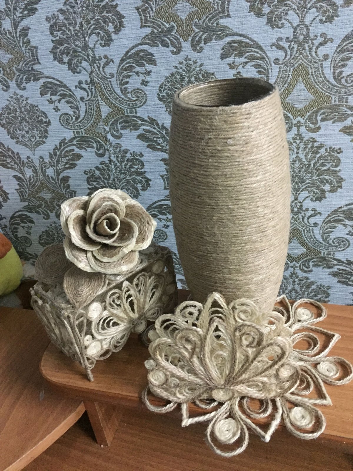 Ева мастерская джутовая филигрань