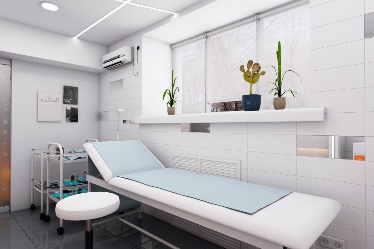 Интерьер маленькой комнаты косметолога