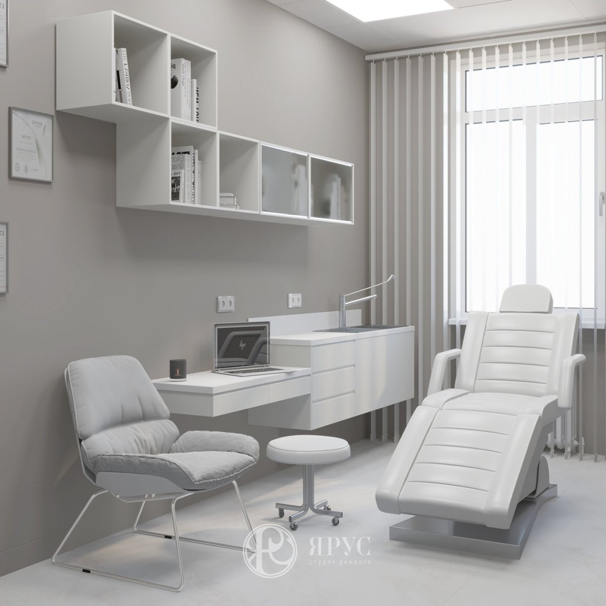 Кабинет косметолога интерьер