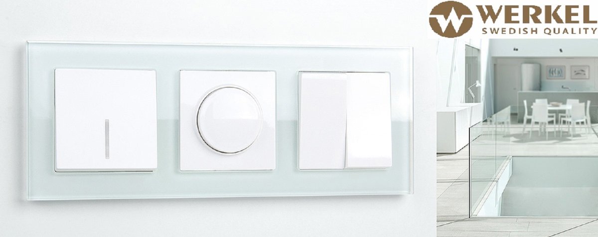 Розетки Werkel Favorit стеклянные