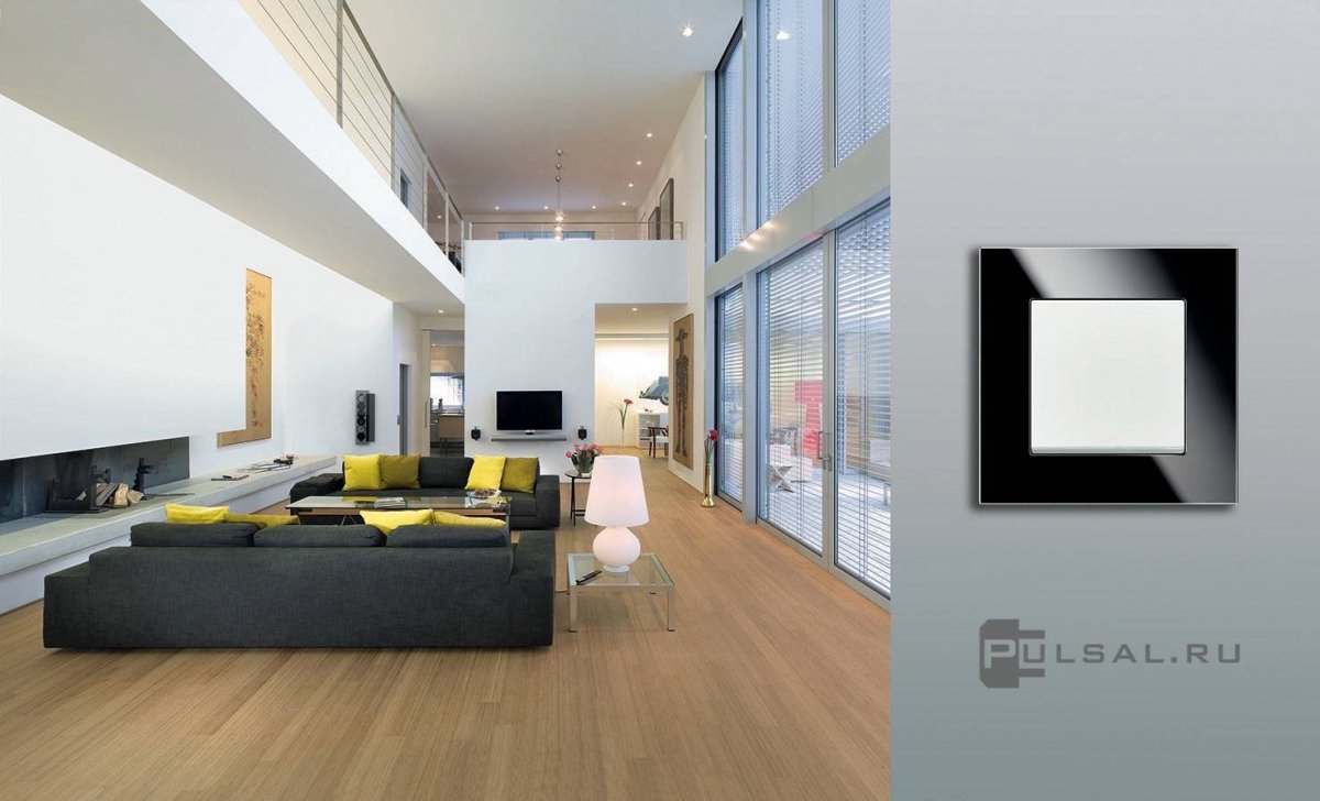 Интерьер Минимализм выключатели