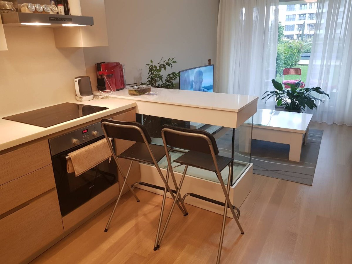 Стойка на кухне вместо стола