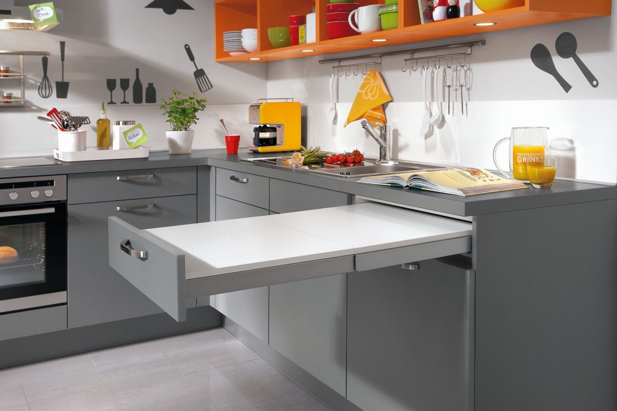 Worktop, half Module