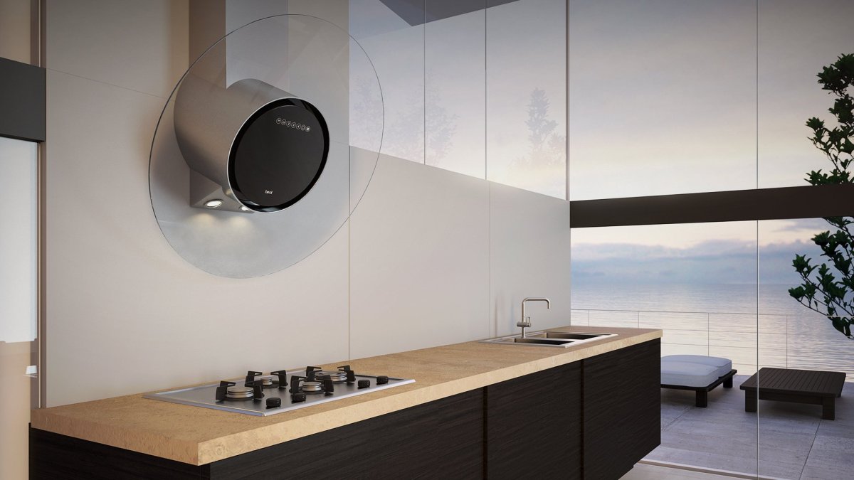 Вытяжка Faber Thalia corian White f60