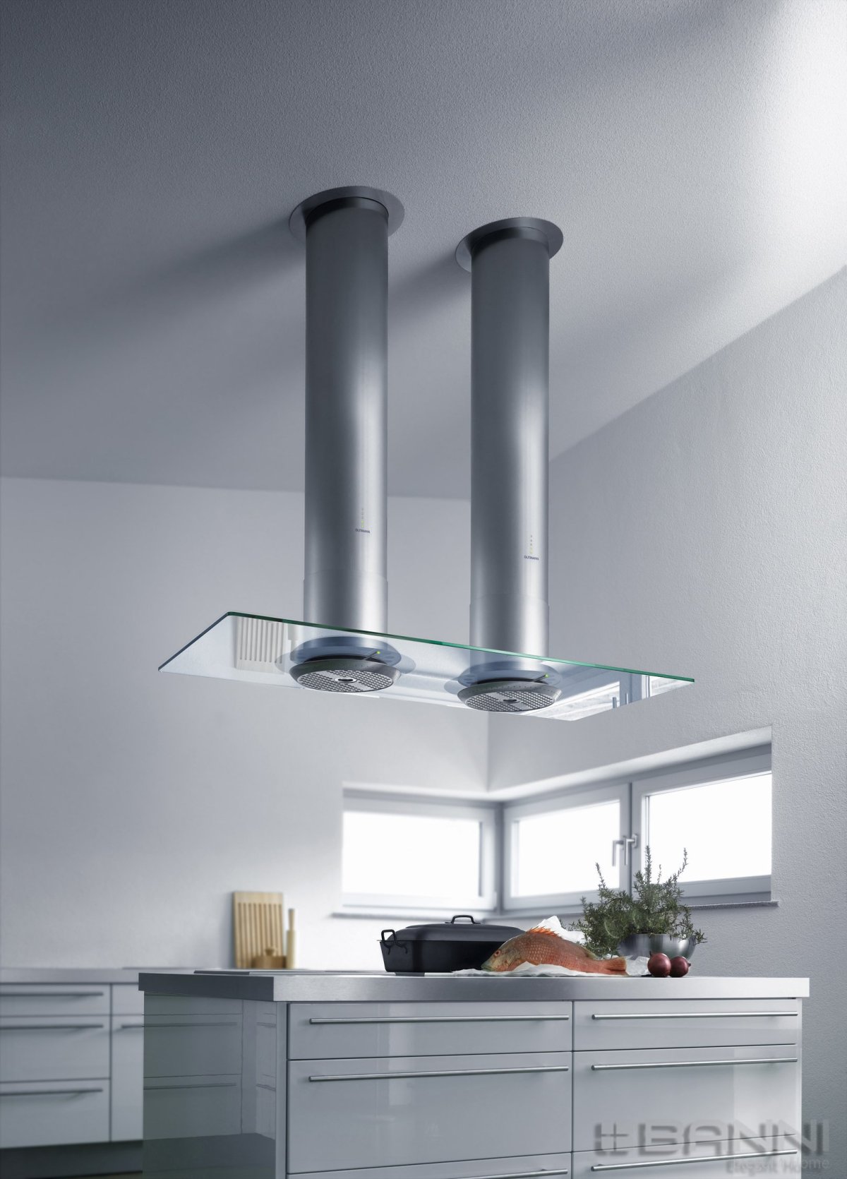 Каминная вытяжка Gutmann Stratos-Double 692 i b 200