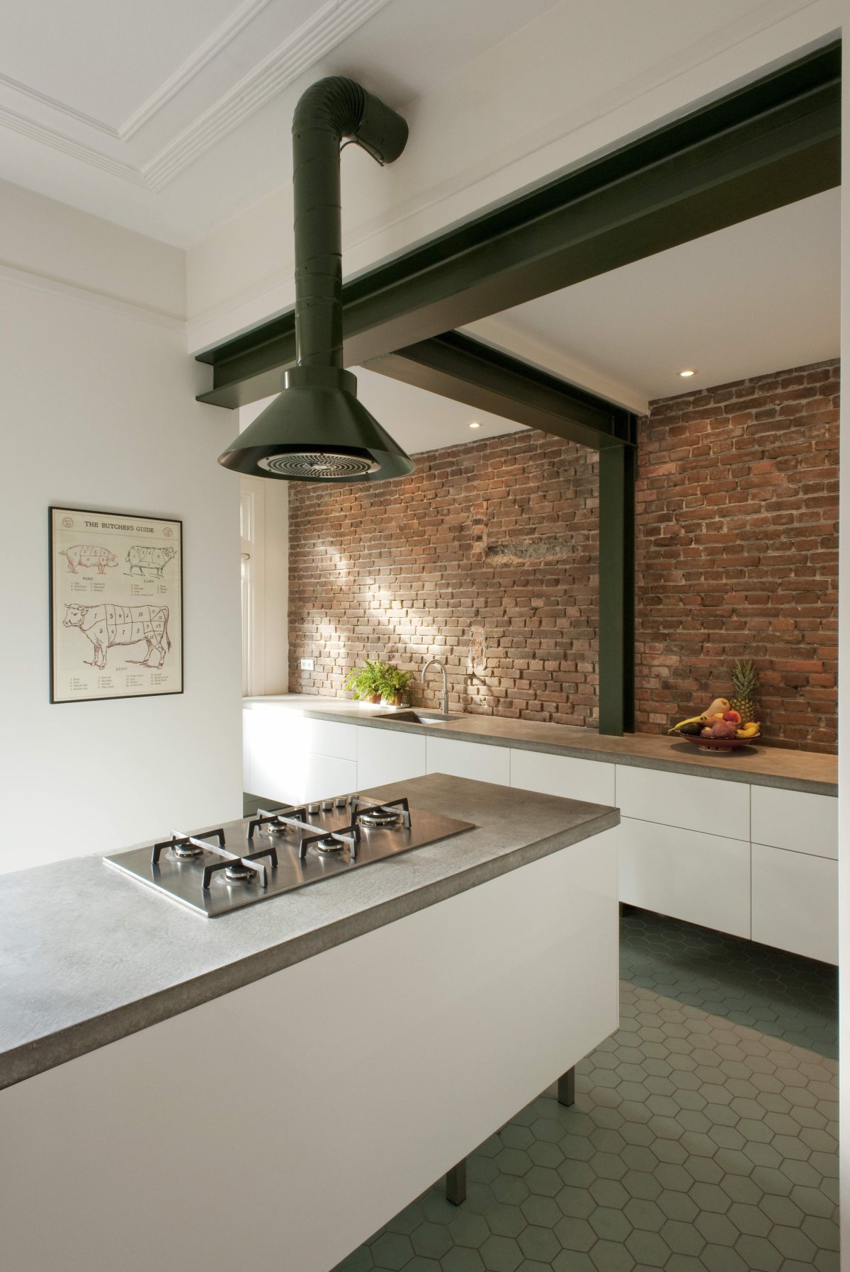 Вытяжка лофт индустриал