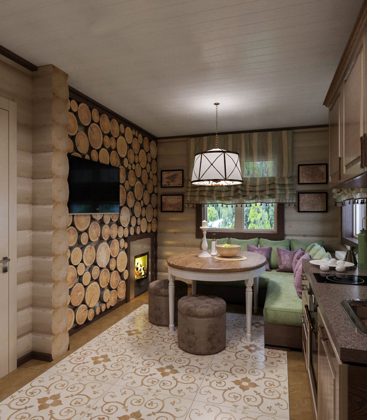 Дизайн дачного дома 24 квадрата