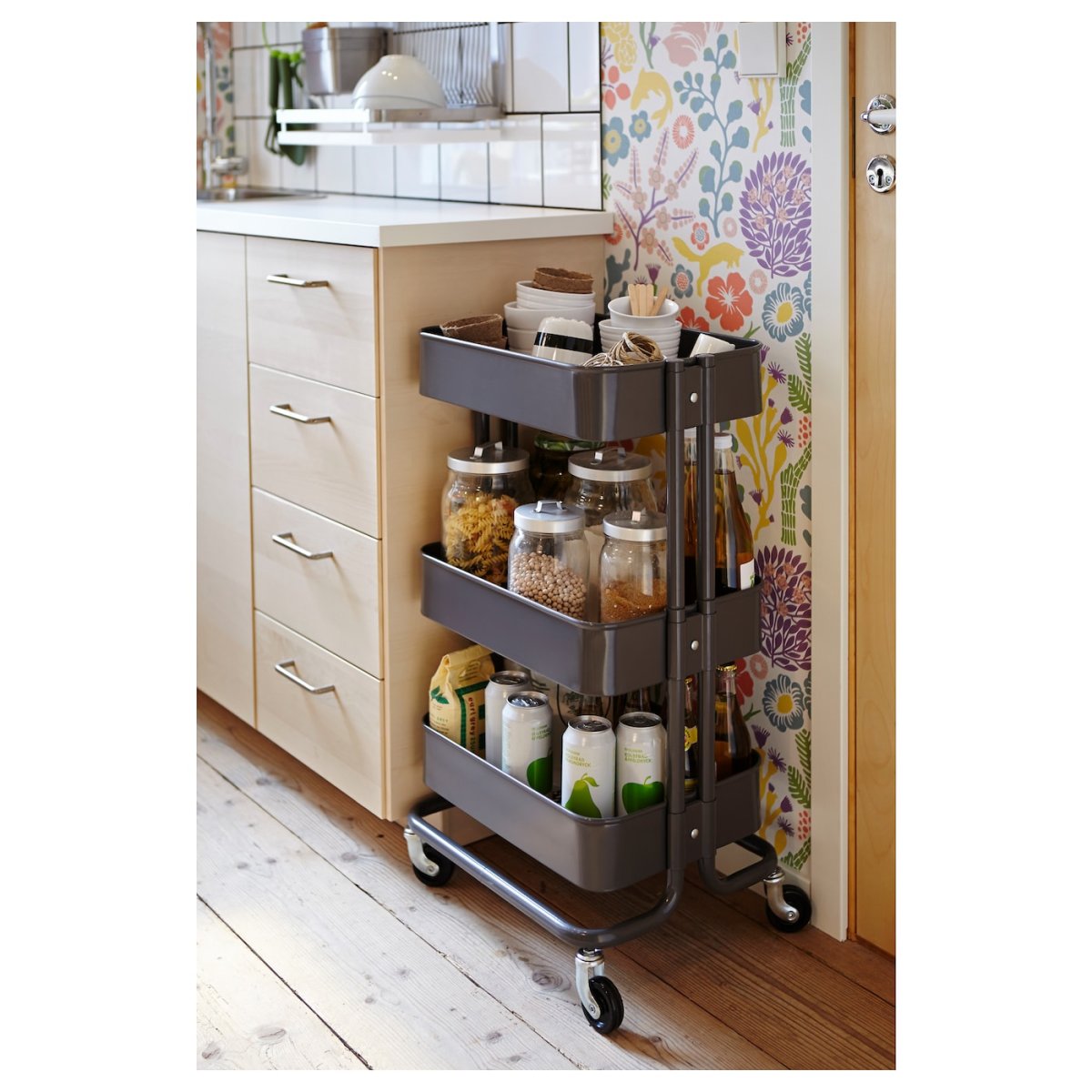 РОСКУГ тележка икеа