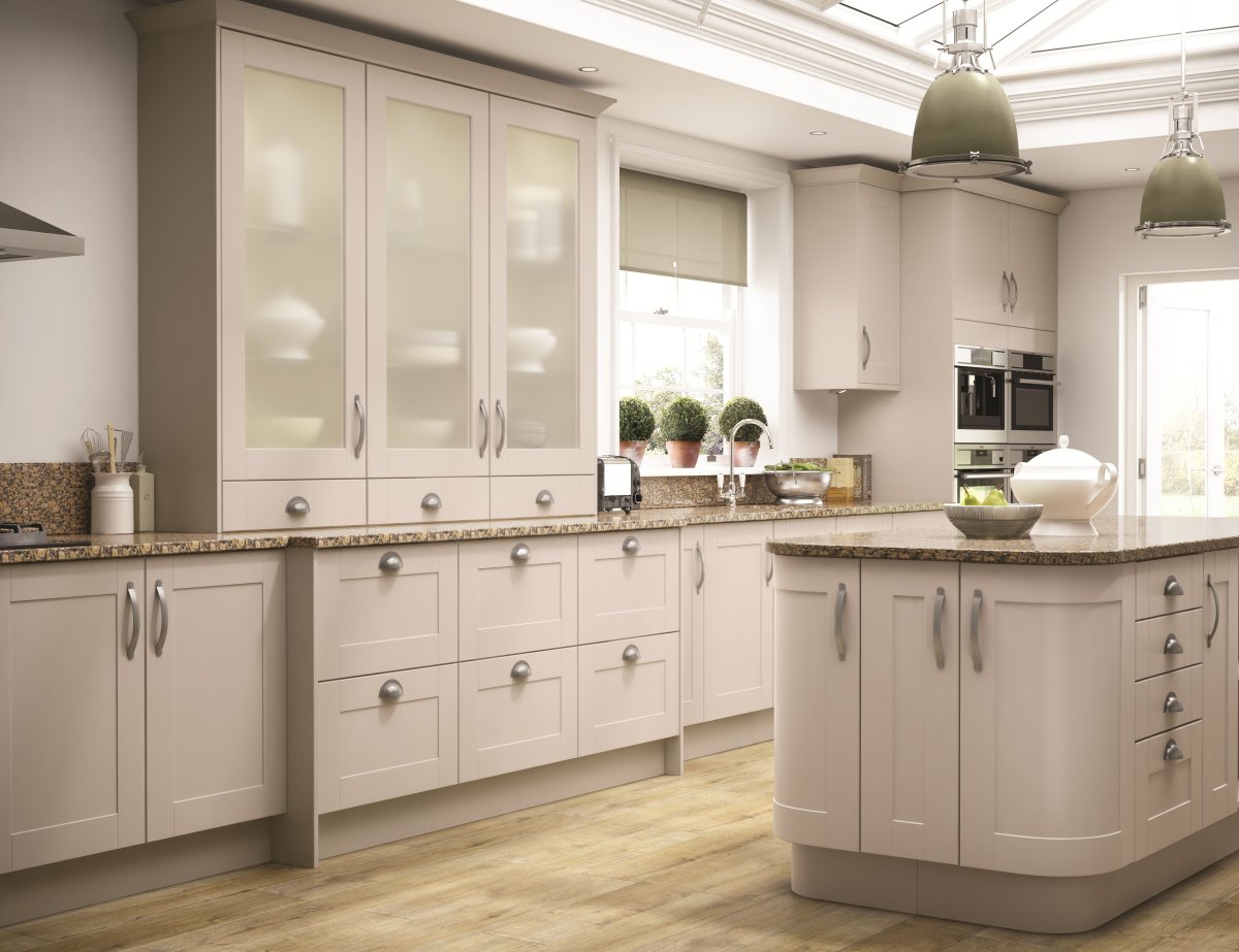 Кухни кашемирового цвета