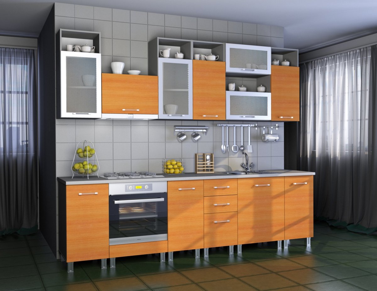 Кухонные шкафы на ножках без цоколя