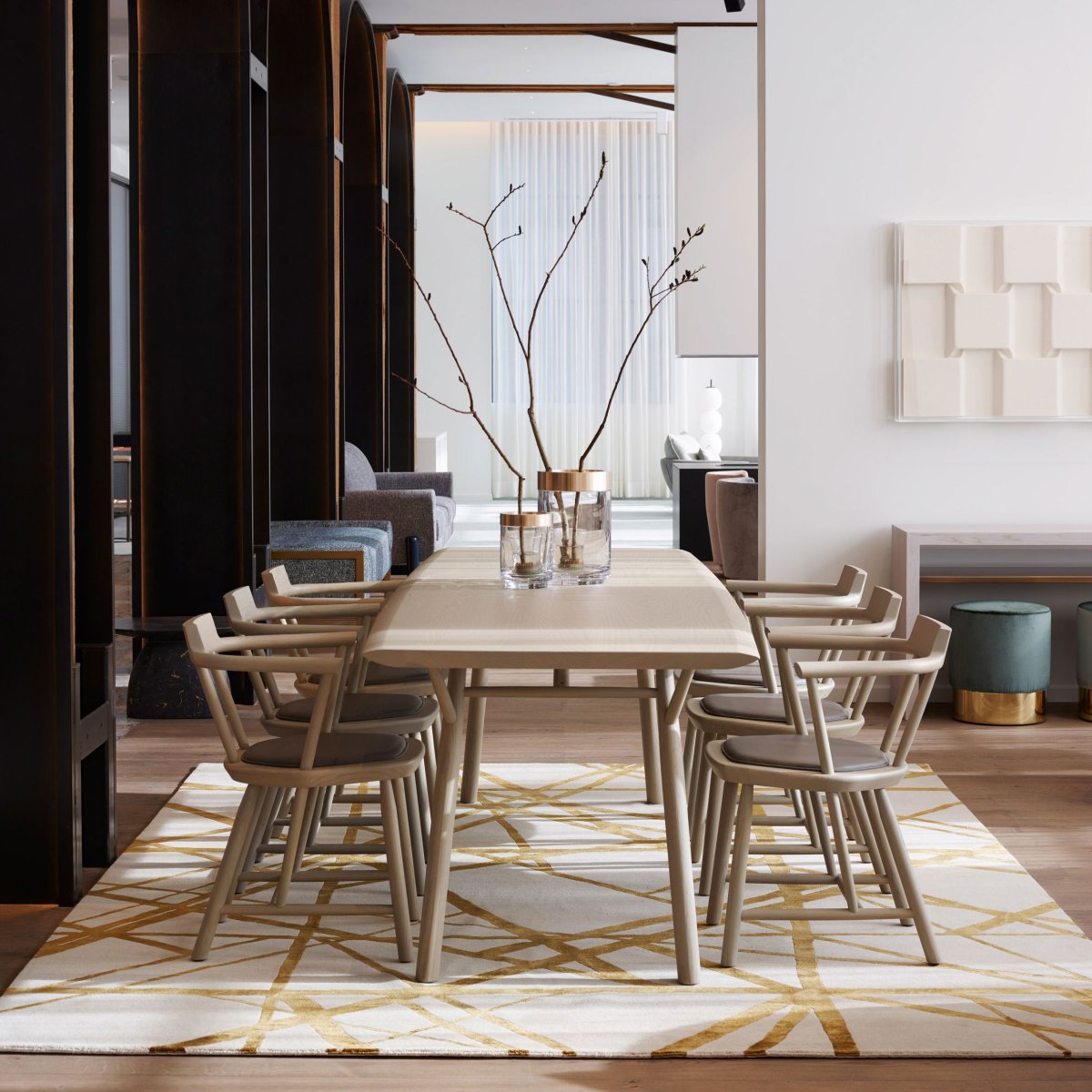 Мебель для гостиной в стиле Контемпорари