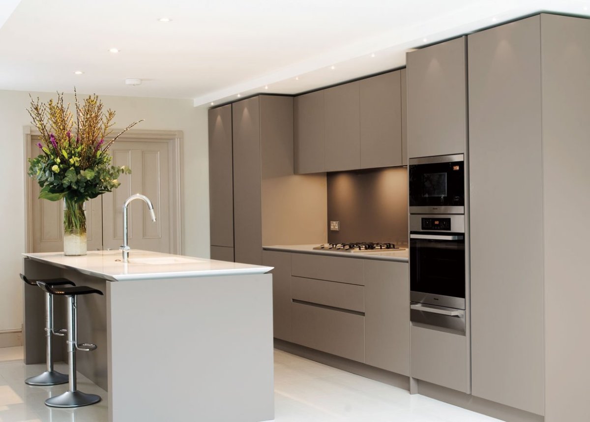 Кухня Акрилайн капучино