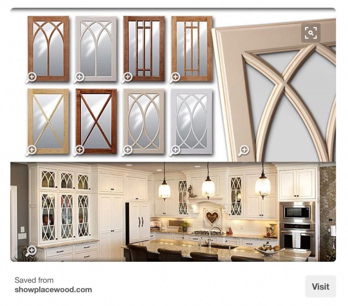 Мебельные фасады со стеклом