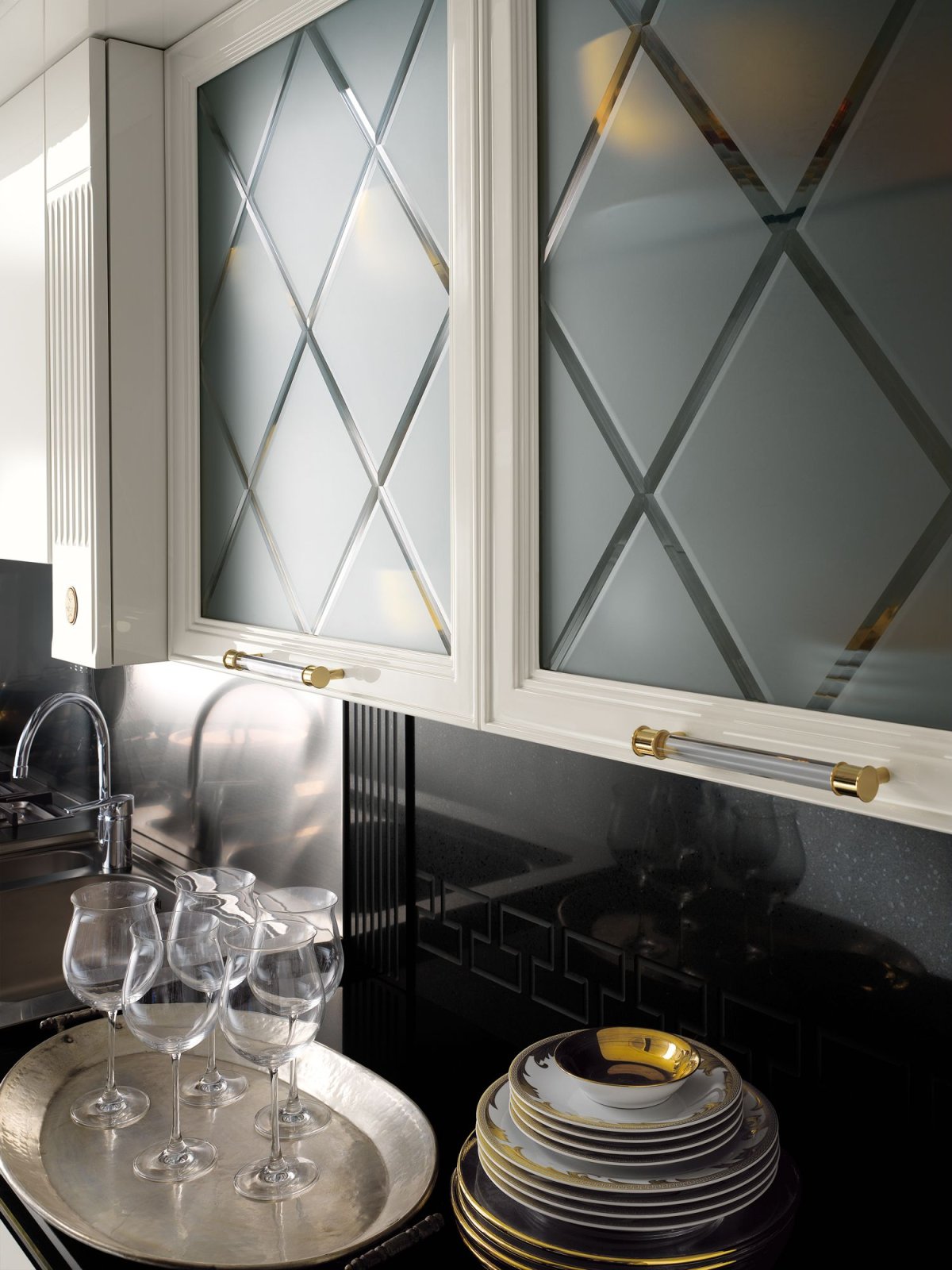 Кухни баккара Scavolini фасады