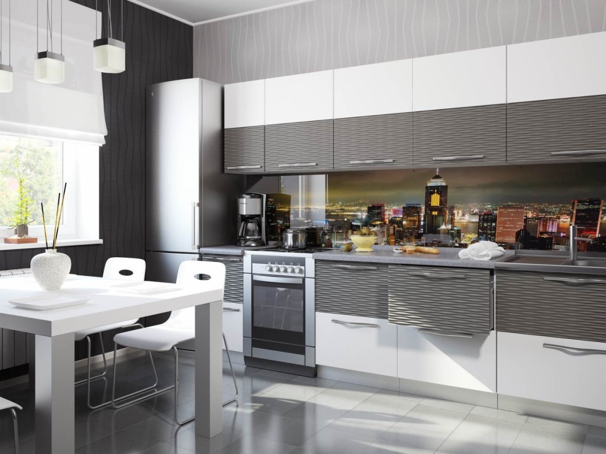 Современный кухонный гарнитур