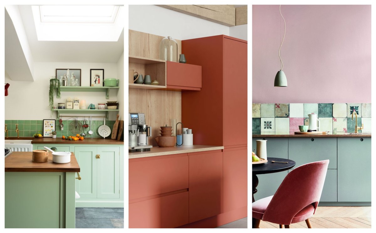 Bold Color for Kitchen