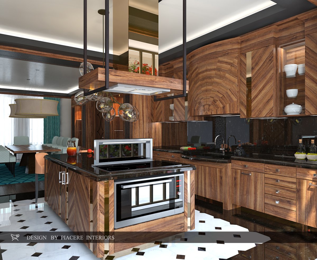 Кухня американский орех