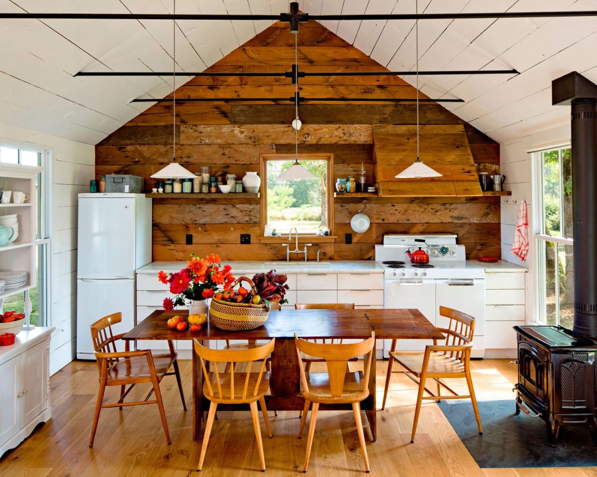 Интерьер дачного домика