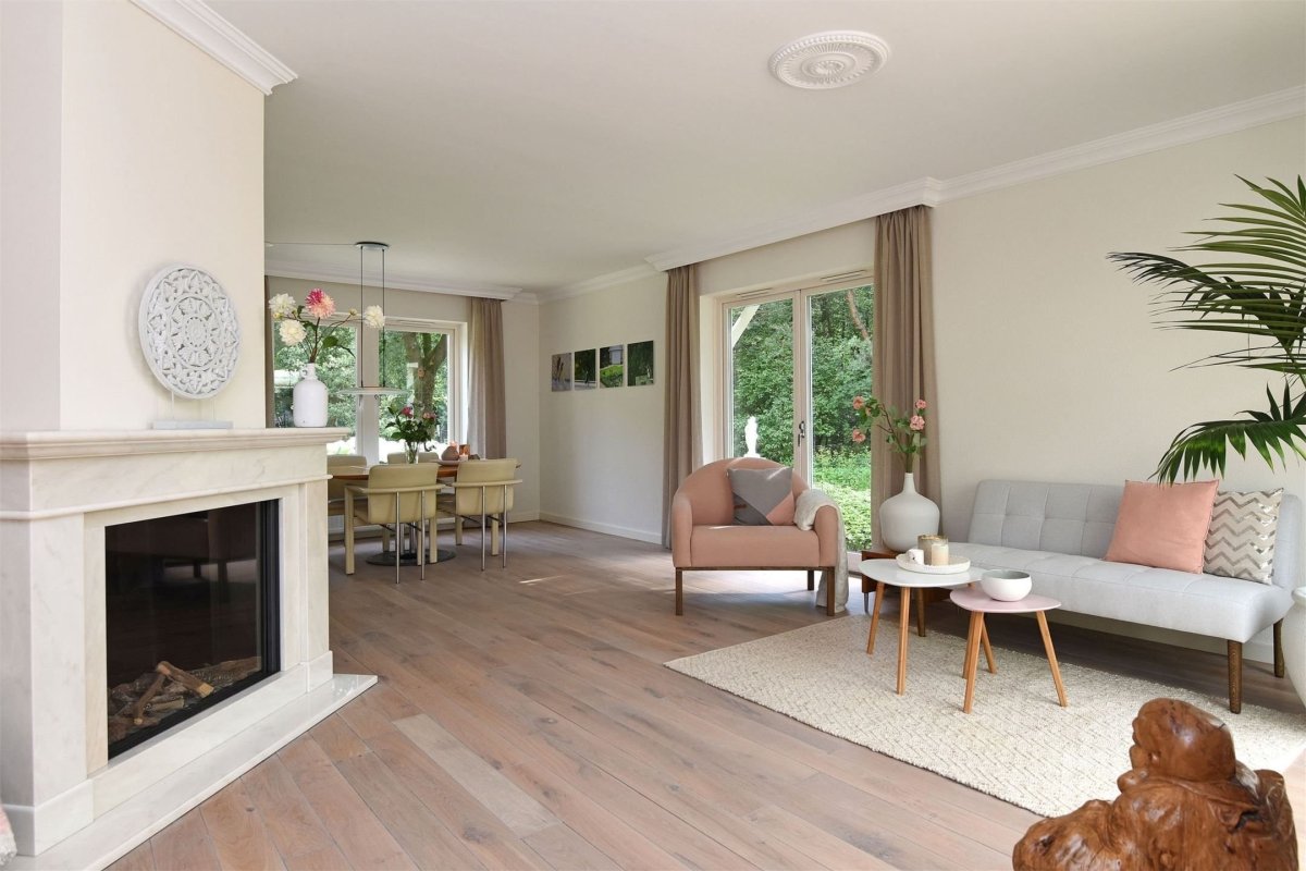 Гостиная с выходом на террасу