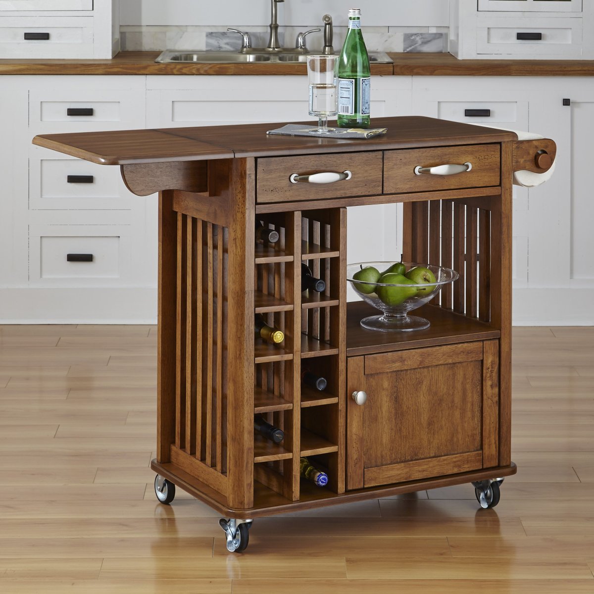 Кухонный остров на колесах