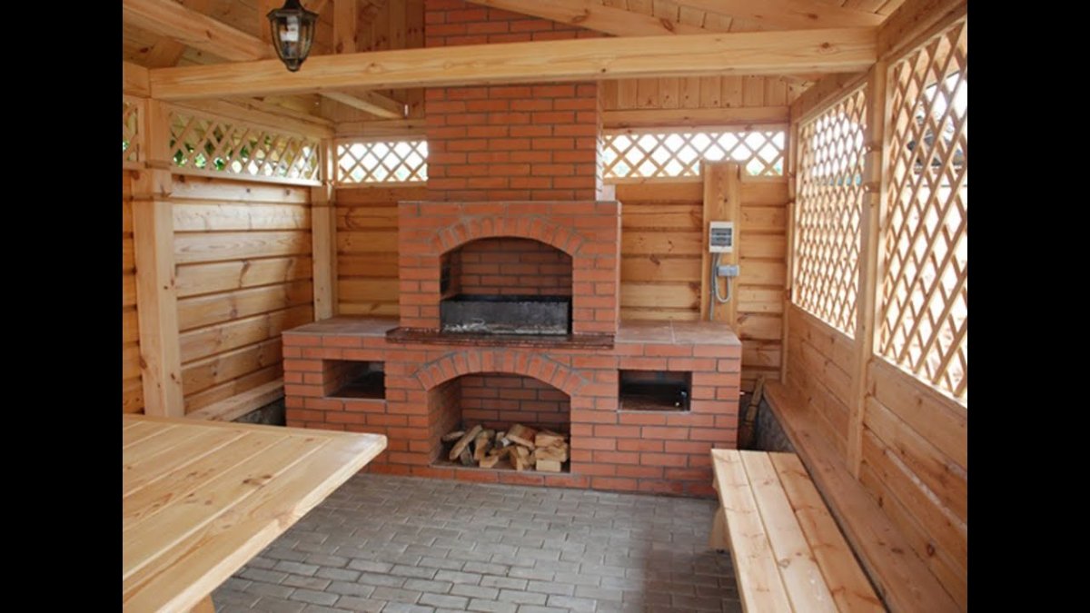 Печь для беседки