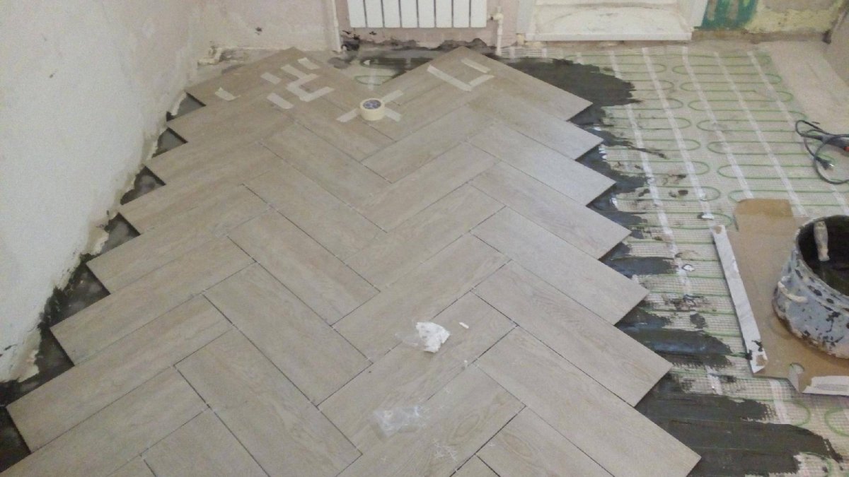 Кладка плитки