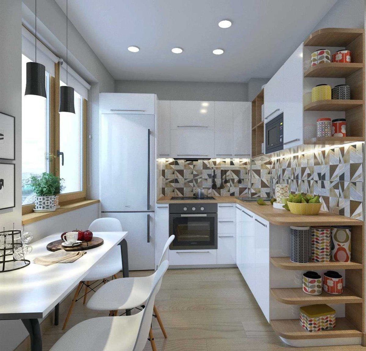 Кухня интерьер 6м2 интерьер