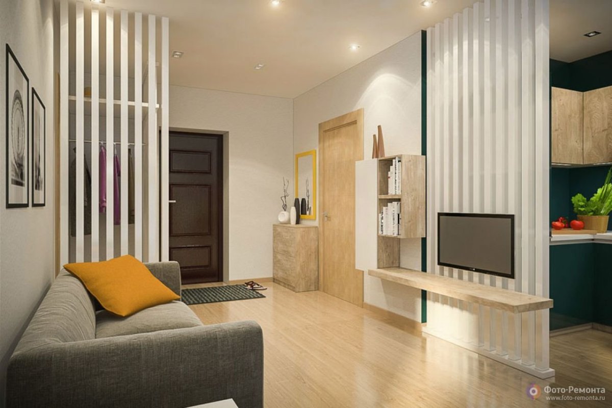 Перегородка для зонирования комнаты