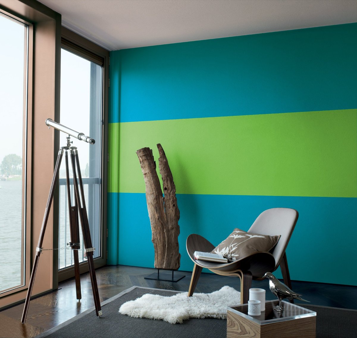 Резиновая краска для стен в квартире