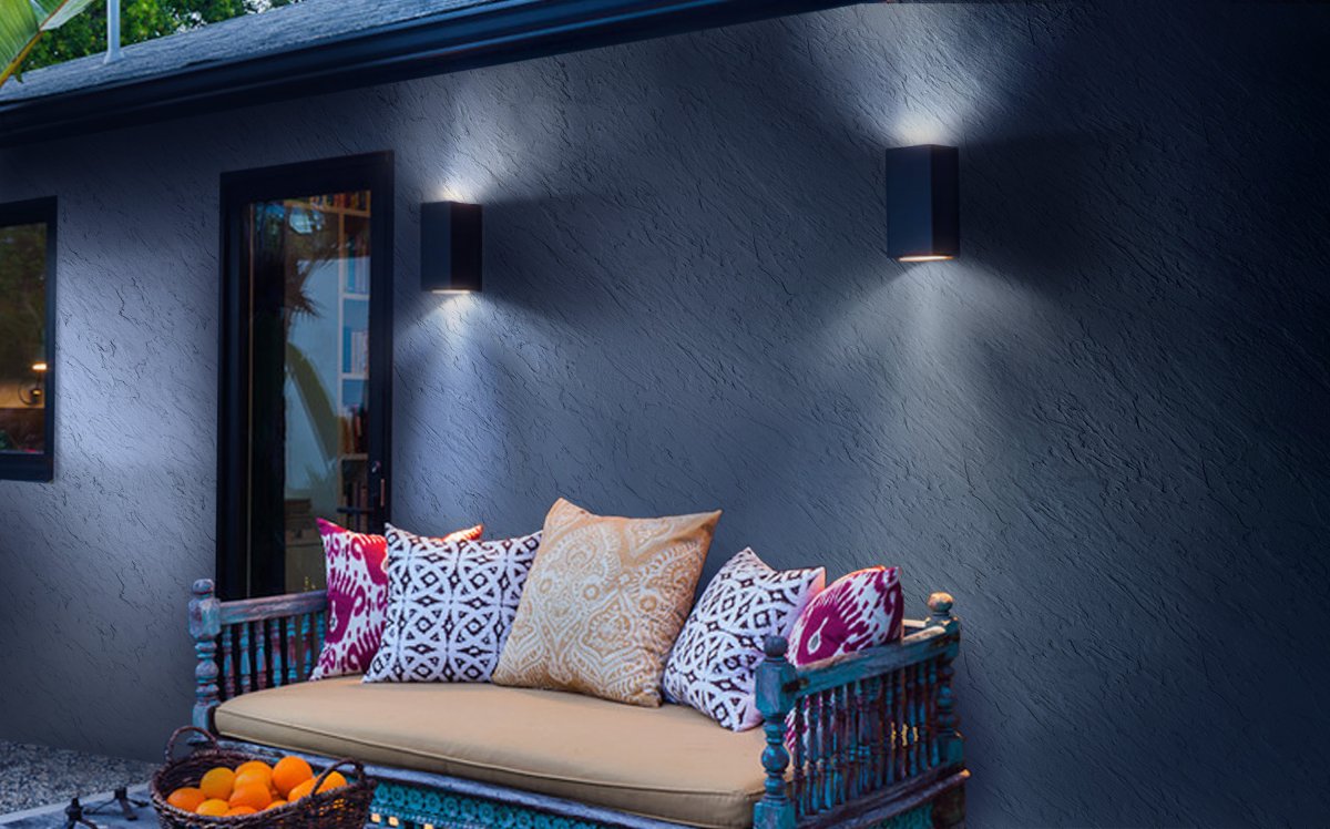 Декоративная штукатурка синяя