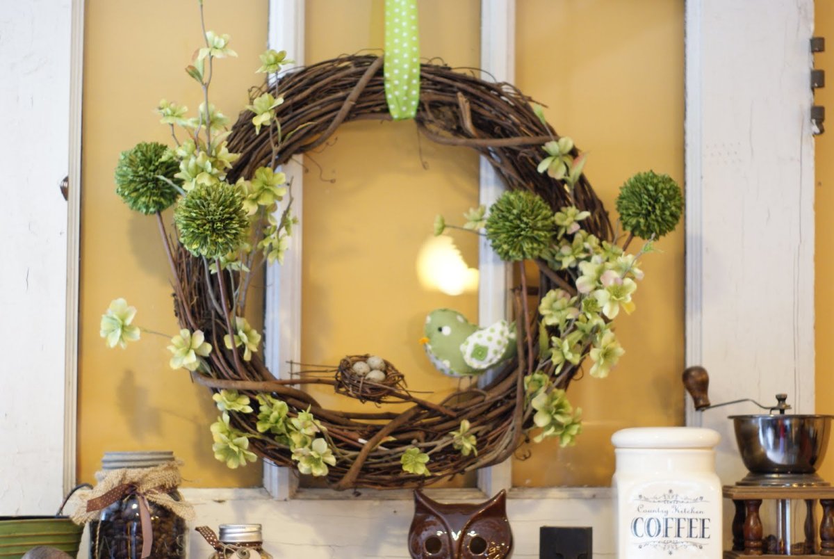 Весенний декор для дома