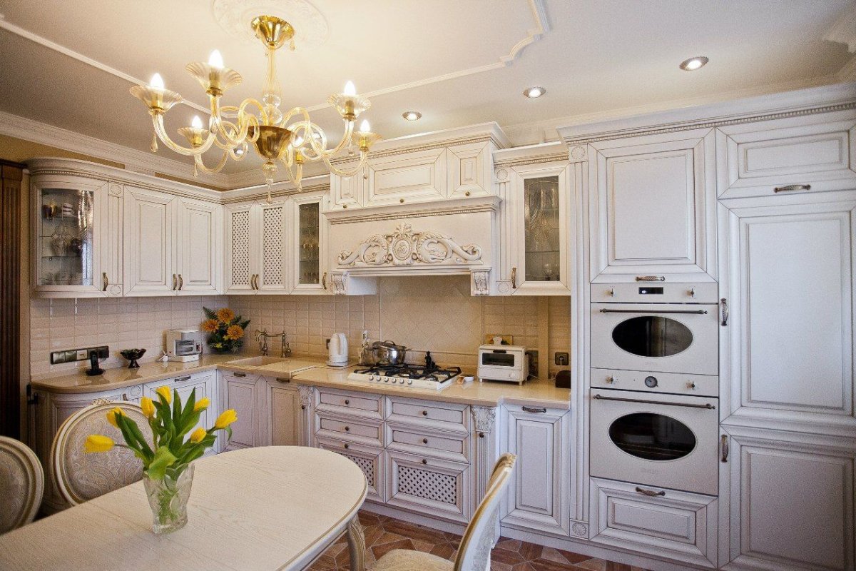 Кухни в стиле Дворцовая классика