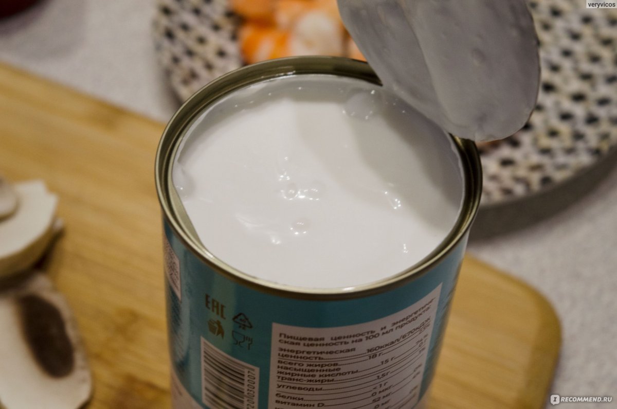 Кокосовое молоко цвет