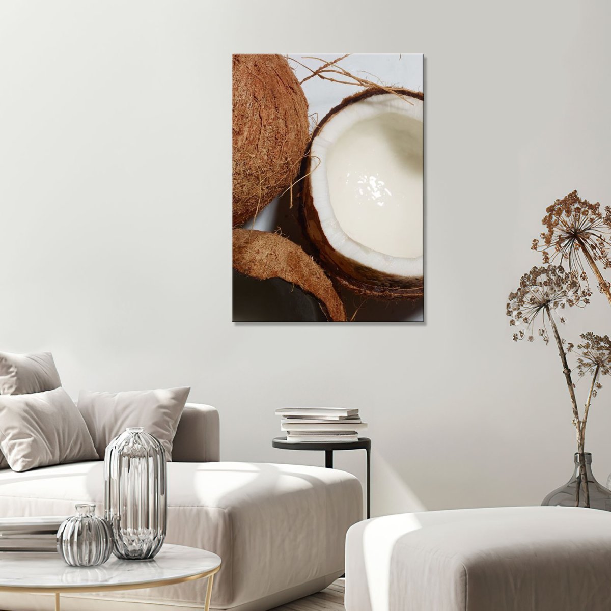 Кокос в интерьере