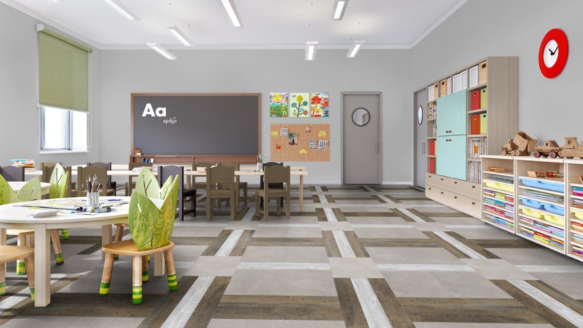 Кварцвиниловая плитка Tarkett