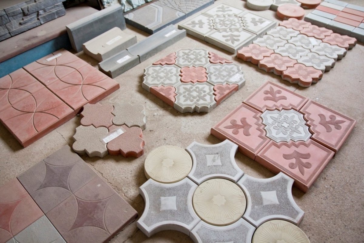 Бетонная тротуарная плитка 6к.7