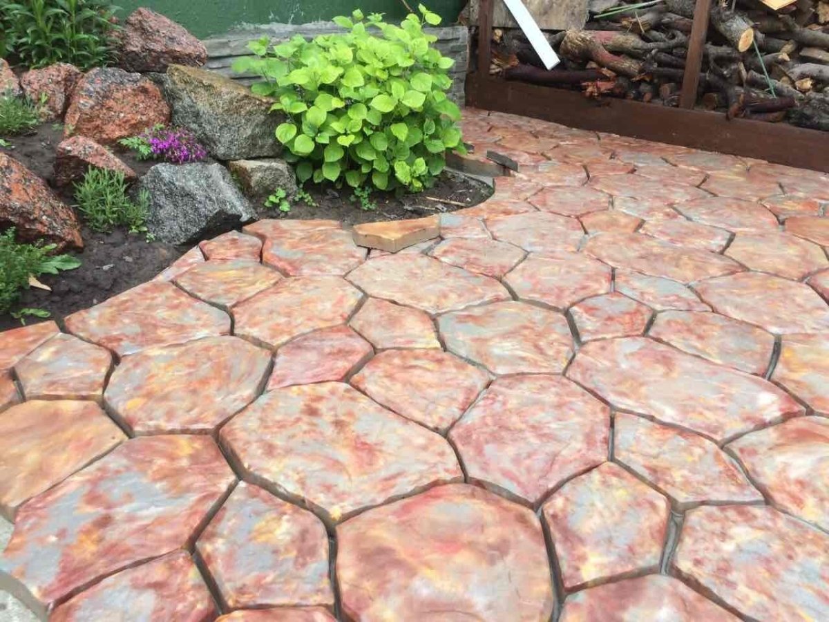 Тротуарная плитка "Киевский каштан"