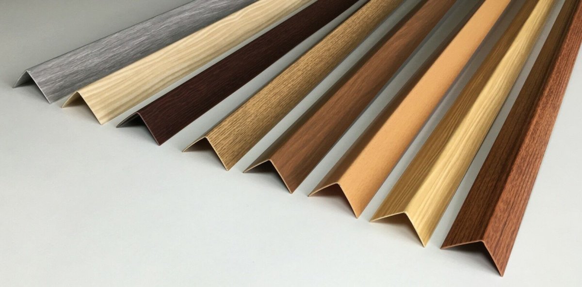 Уголок ПВХ ideal 20х20х2700 бук светлый