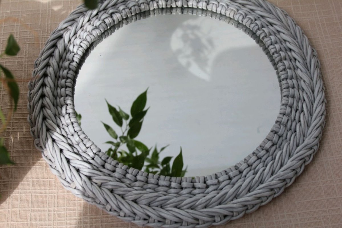 Плетеное зеркало