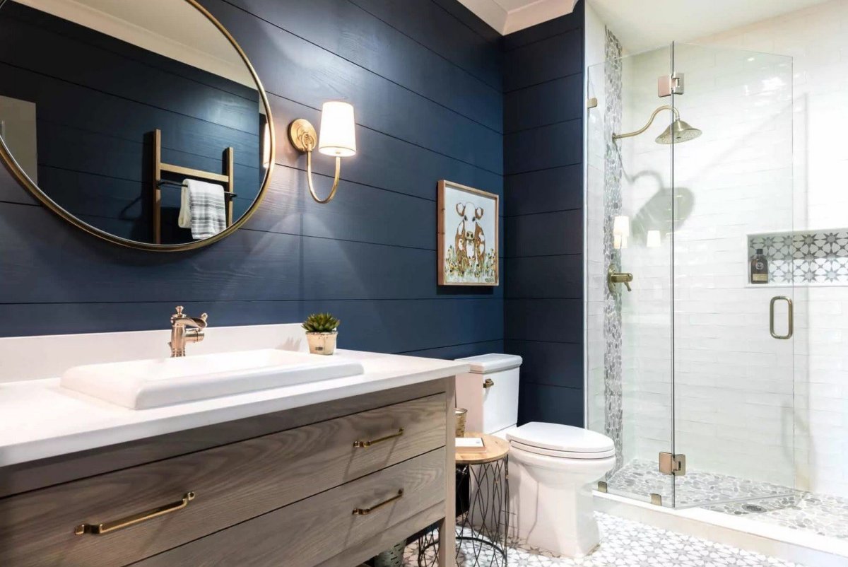 Интерьер ванной комнаты