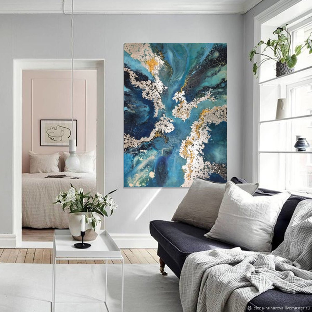 Современная живопись в интерьере тенденции