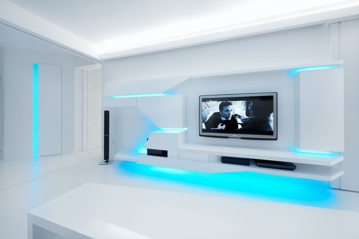 ТВ панель с led подсветкой Lincoln pa82852 белый глянец