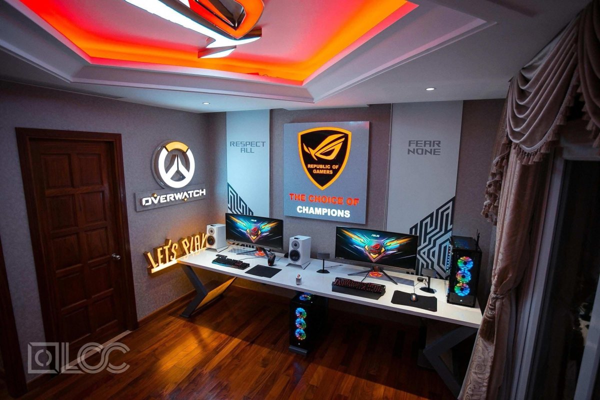 Комната в геймерском стиле