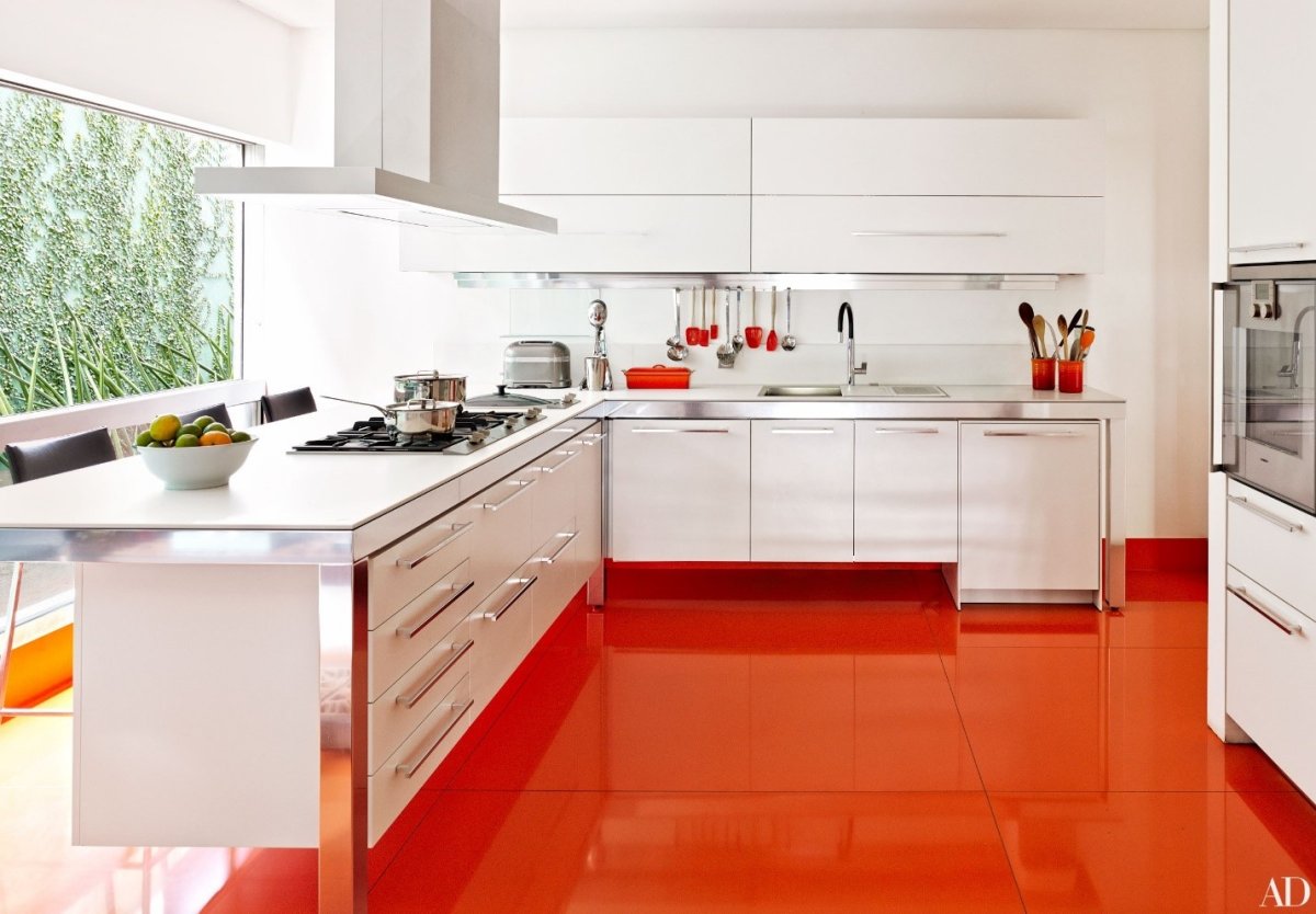 Яркая кухня