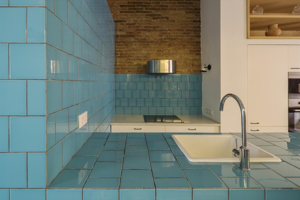 Советская плитка в ванной