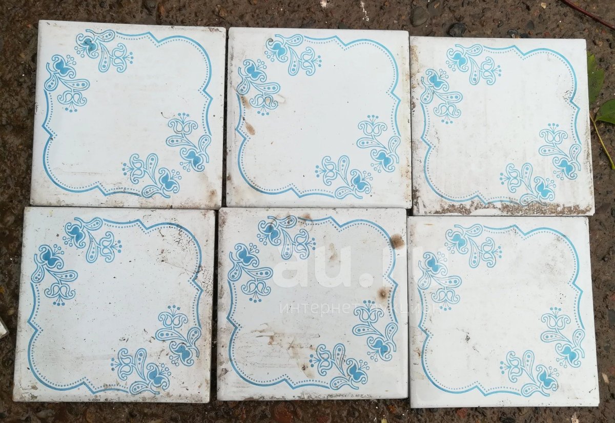 Советская кафельная плитка 15х15