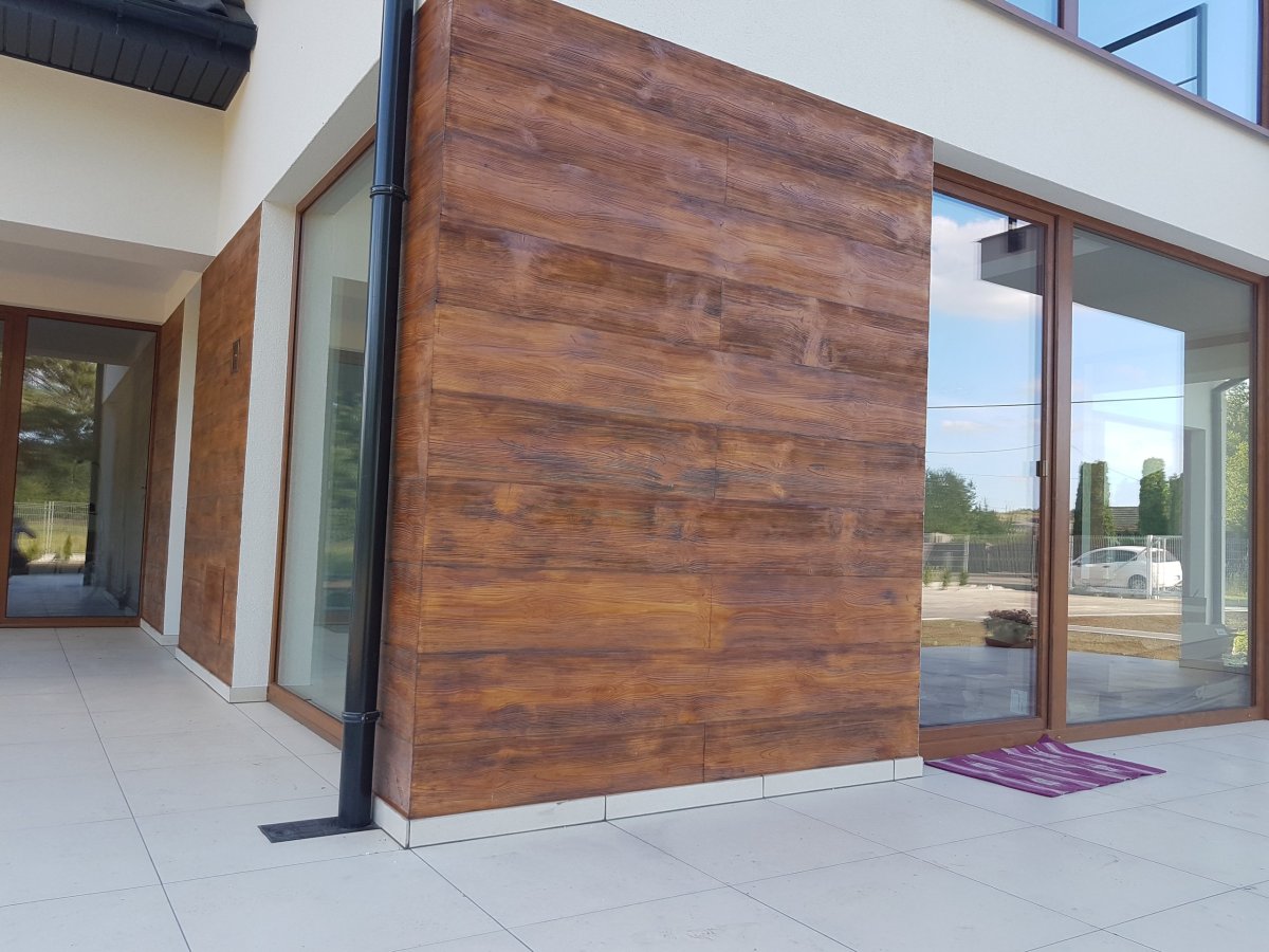 Фасад под дерево