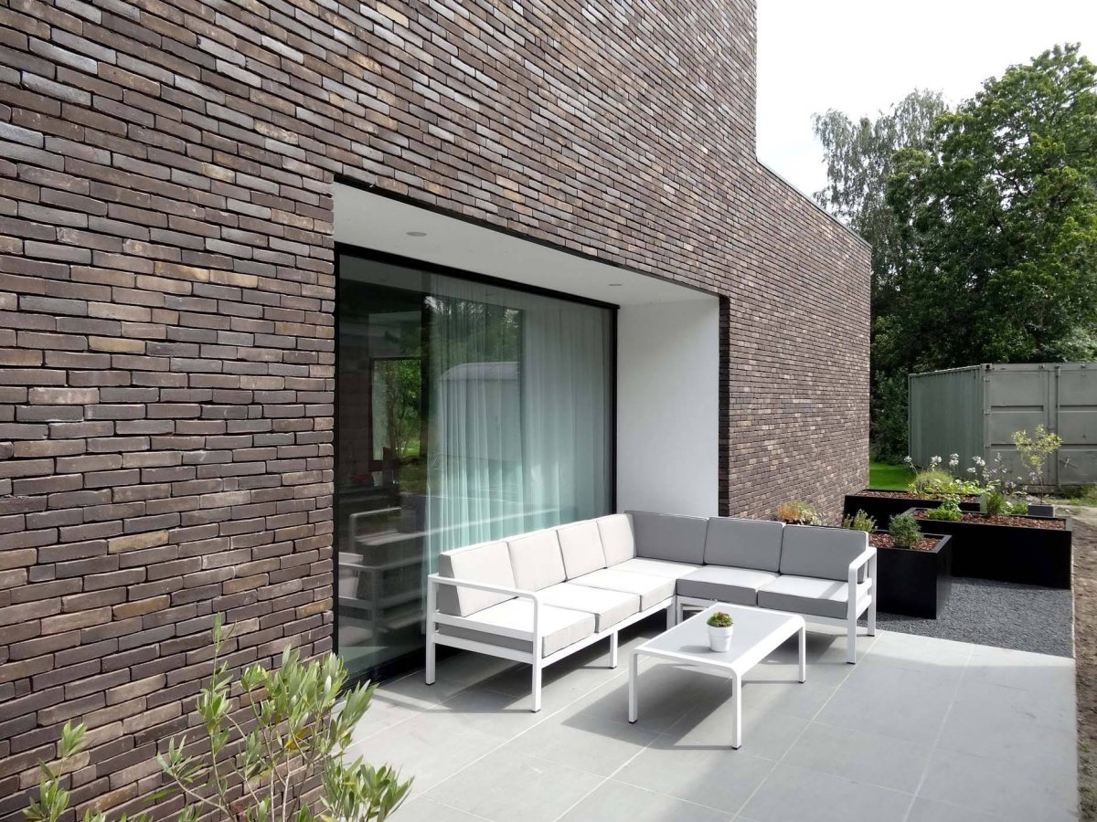 Ригельный клинкерный кирпич